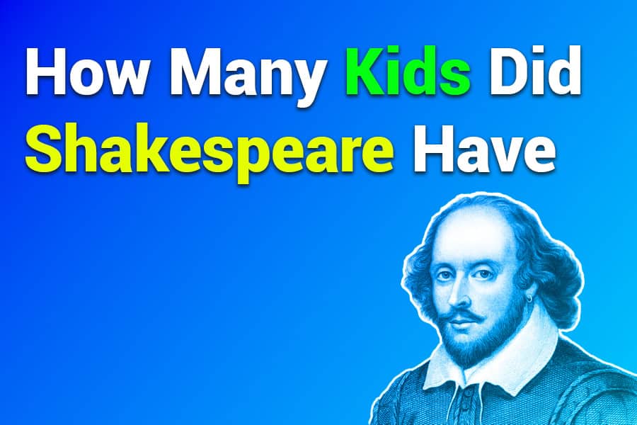 How Many Kids Did Shakespeare Have