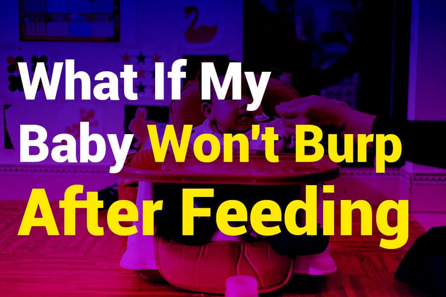 What If My Baby Won't Burp After Feeding